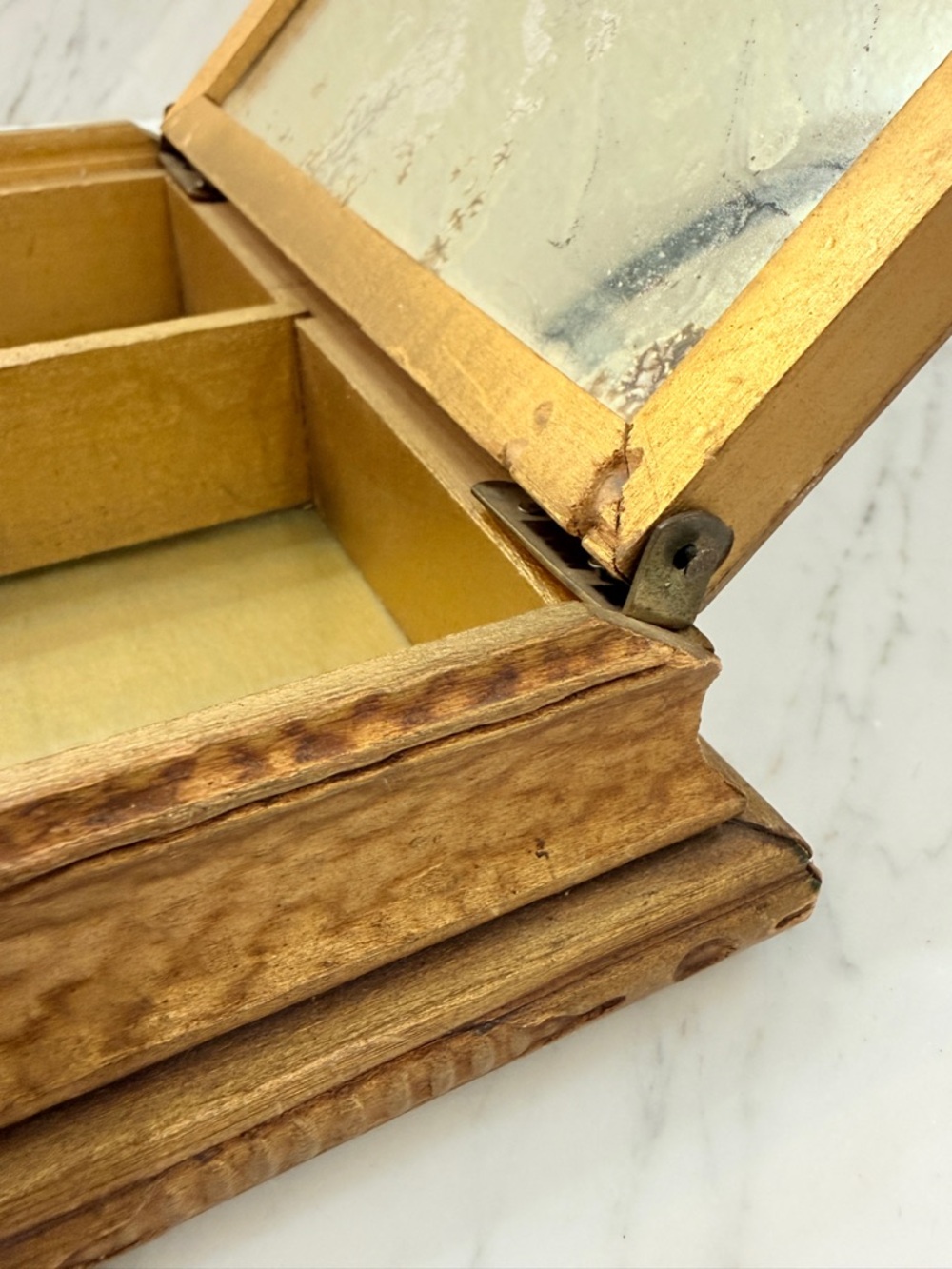 176 Year Old Antique Godey's Jewelry Box From 1845! - Picture 8 of 17